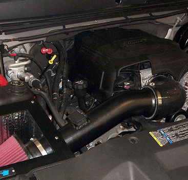 2009-2013 GM Silverado/Sierra 1500 with 4.8L, 5.3L or 6.2L V8 Cold Air Intake