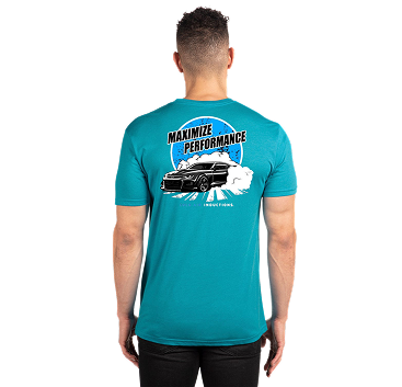 Cold Air Inductions T-Shirt - Bondi Blue